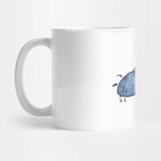 Blue bugs design Mug